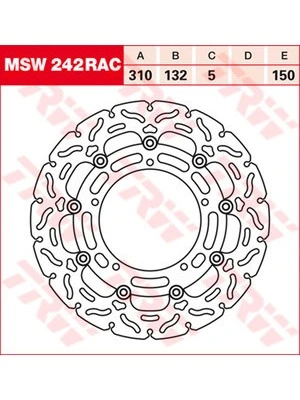 Bremsscheiben Racing, Vorne, mit ABE
