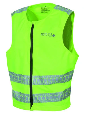 GILET SÉCURITÉ MOTO112+