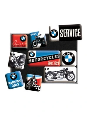 Magnet-Set "Motorcycles", 9-Teilig