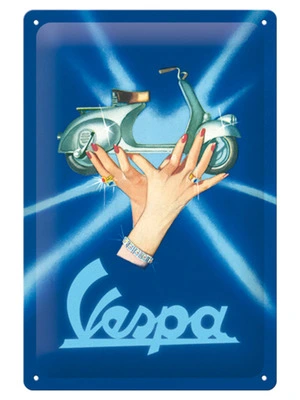 Faro Basso 1949 Blechschild