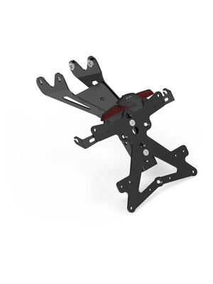 License plate holder "Fox" kit