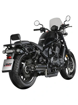 HR-1 exhaust system with EC type appr.