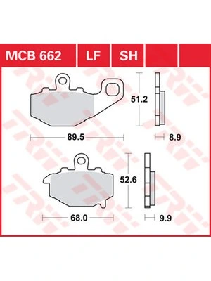 Plaquettes De Frein Metal Fritté