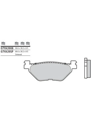 Plaquettes De Frein Metal Fritté