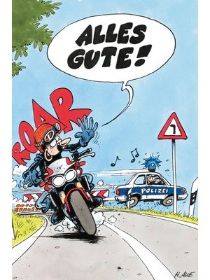 Biglietto Auguri "Alles Gute"