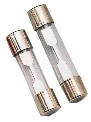 Fusibile vetro, confezione 5 pz