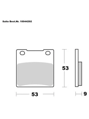 Organiska bromsbelägg med typgodkännande