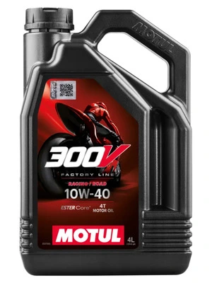 Motorový olej 300V 4T 10W-40, 4 litry