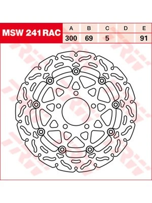 Bremsscheiben Racing, Vorne, mit ABE