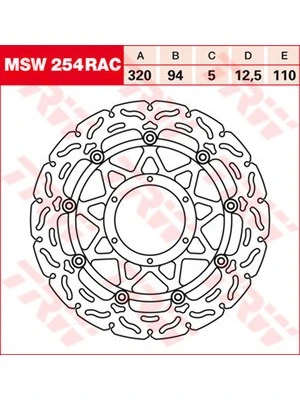 Jarrulevyt Racing edessä, ABE:n kanssa