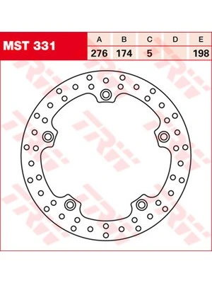 Disques De Frein Arrière