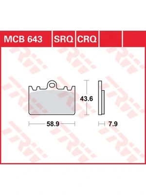 Bremsebelægninger Organiske