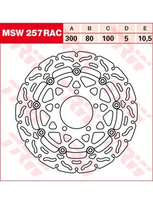 Bremsscheiben Racing, Vorne, mit ABE