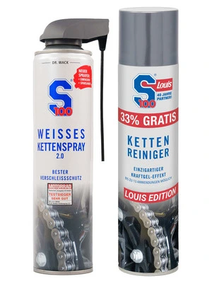 Set: detergente per catene 400 ml e
