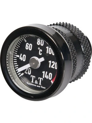 Indicateur De Températ. D'Huile Noir