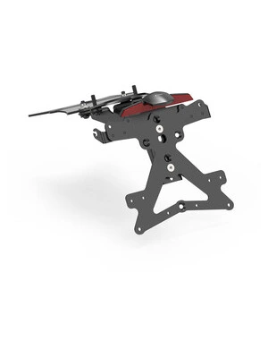 License plate holder "Fox" kit