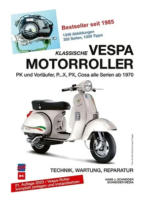Klassische Vespa Motorroller seit 1970