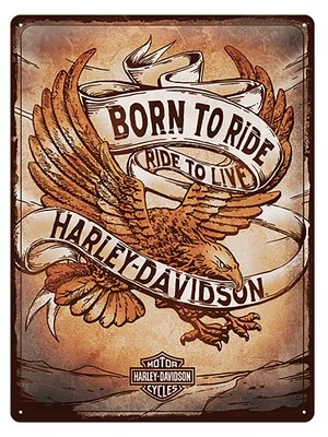 Retro Metal Sign Harley Davidson