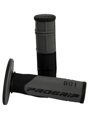 thumbnail interactive-video image 1 of Progrip 792.03 Handlebar Grips – Black Rubber – Motorcycle 1 of 2