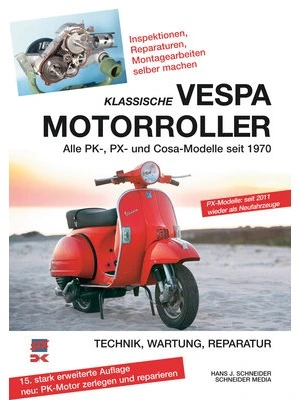 Klassische Vespa Motorroller seit 1970