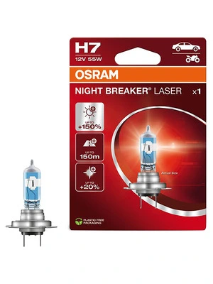 Night Breaker Laser H7 Halogen Bulb