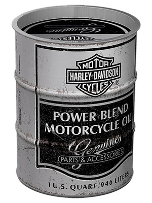 Harley Davidson salvadanaio fusto di