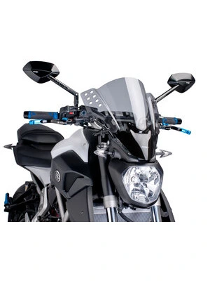 Parabrezza Rafale per moto naked