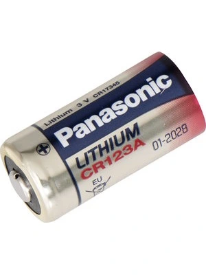 BATTERIJ CR123A PANASONIC