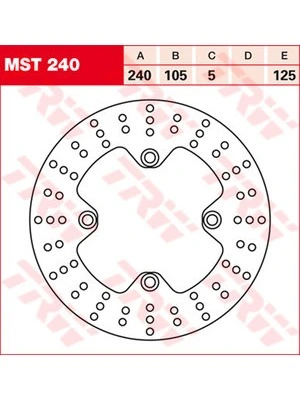 Discos de freno TRW, traseros