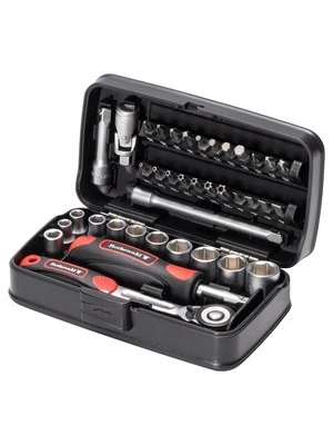 Juego llaves de vaso 38 piezas, métrico