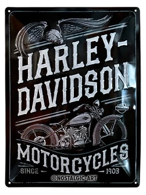 Metal Sign Harley-Davidson