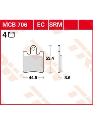 Bremsebelægninger Sinter Med Tgk