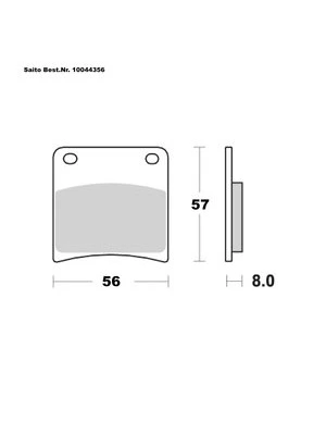 Bremsebelægninger Sinter Med Tgk