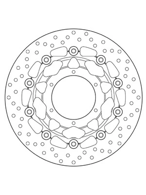Bremseskiver Flydende Med Tgk