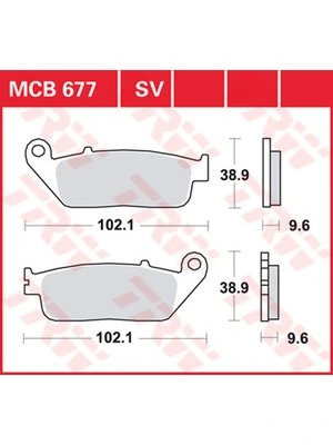 Pastiglie Freno Organiche