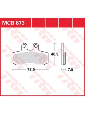 Plaquettes De Frein Organiques