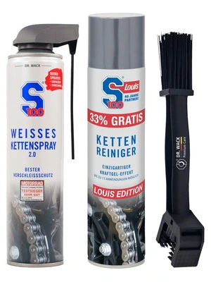 Set: detergente per catene 400 ml, spray