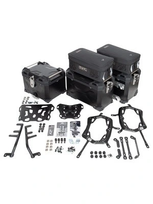TRAX ADV Koffer-Komplettset schwarz