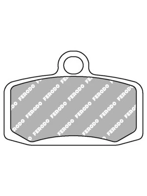 Plaquettes frein Ferodo