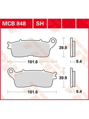 Sintermetall Bremsbeläge