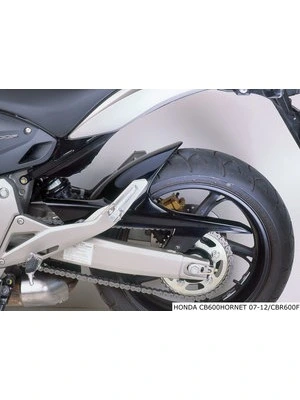 Achterspatbord Zwart