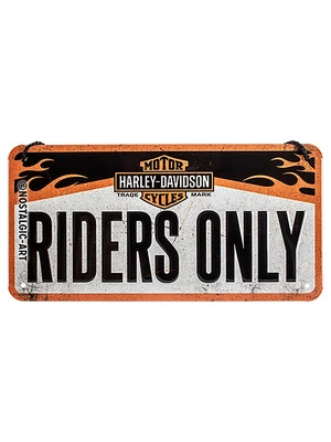 Harley Davidson hanging Sign "Riders"
