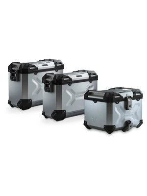 Kompletní sada kufrů TRAX ADV stříbrná