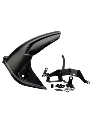 Hinterradabdeckung, Schwarz