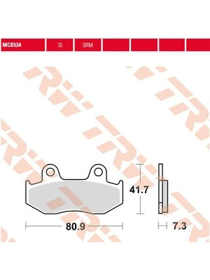 Organiczne Klocki Hamulcowe