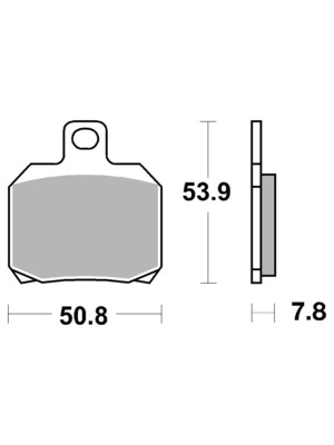 Bremsbeläge Organisch Carbon Ceramic