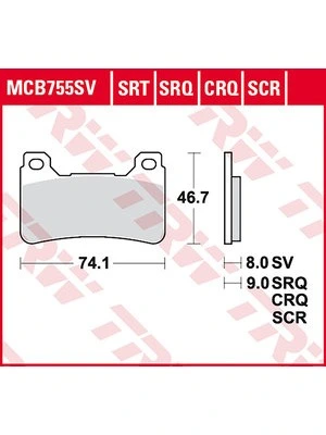 Sinter Road & Track Brake-Pads