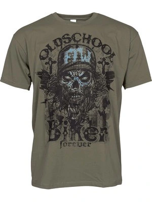 Oldschool Biker Na Co Dzień