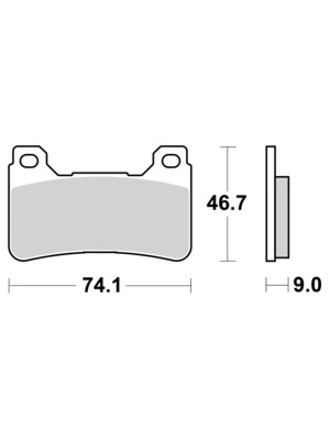 High Performance SR Brake pad