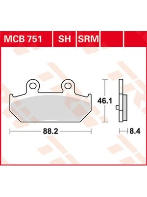 Sinter Bremsbeläge Roller & Offroad